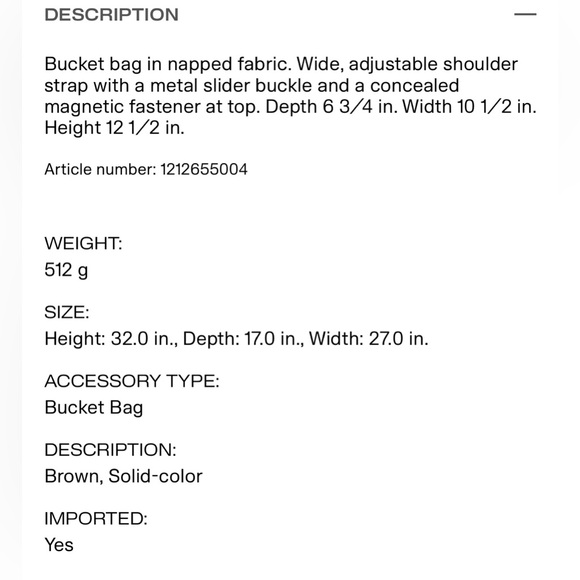 Faux Suede Bucket Bag - Picture 8 of 8